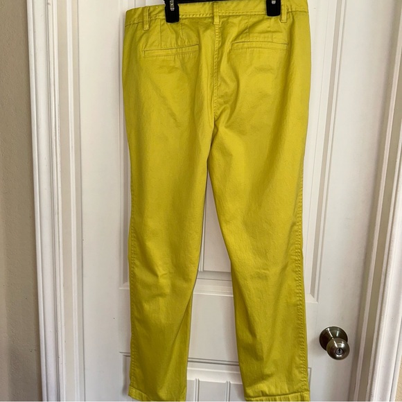 Talbots relaxed chino pants women 4 yellow - Picture 9 of 13